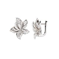 Orecchini Amen Donna Natura in Argento Zirconia EFILUBBZ - EFILUBBZ